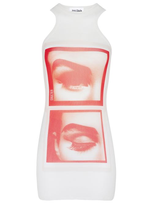 Dress with eyes and lips print JEAN PAUL GAULTIER | 2430FRO250T553013014